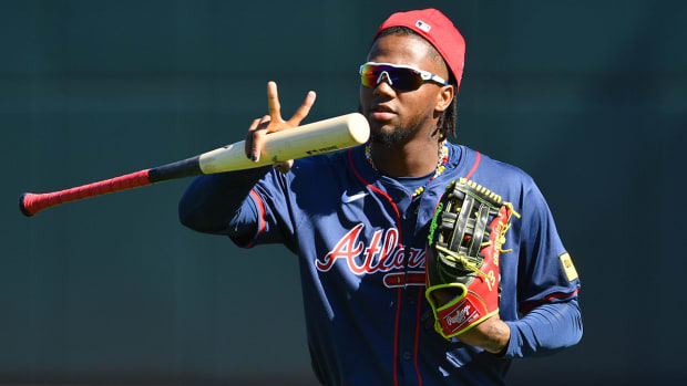 Atlanta Braves outfielder Ronald Acuna Jr.